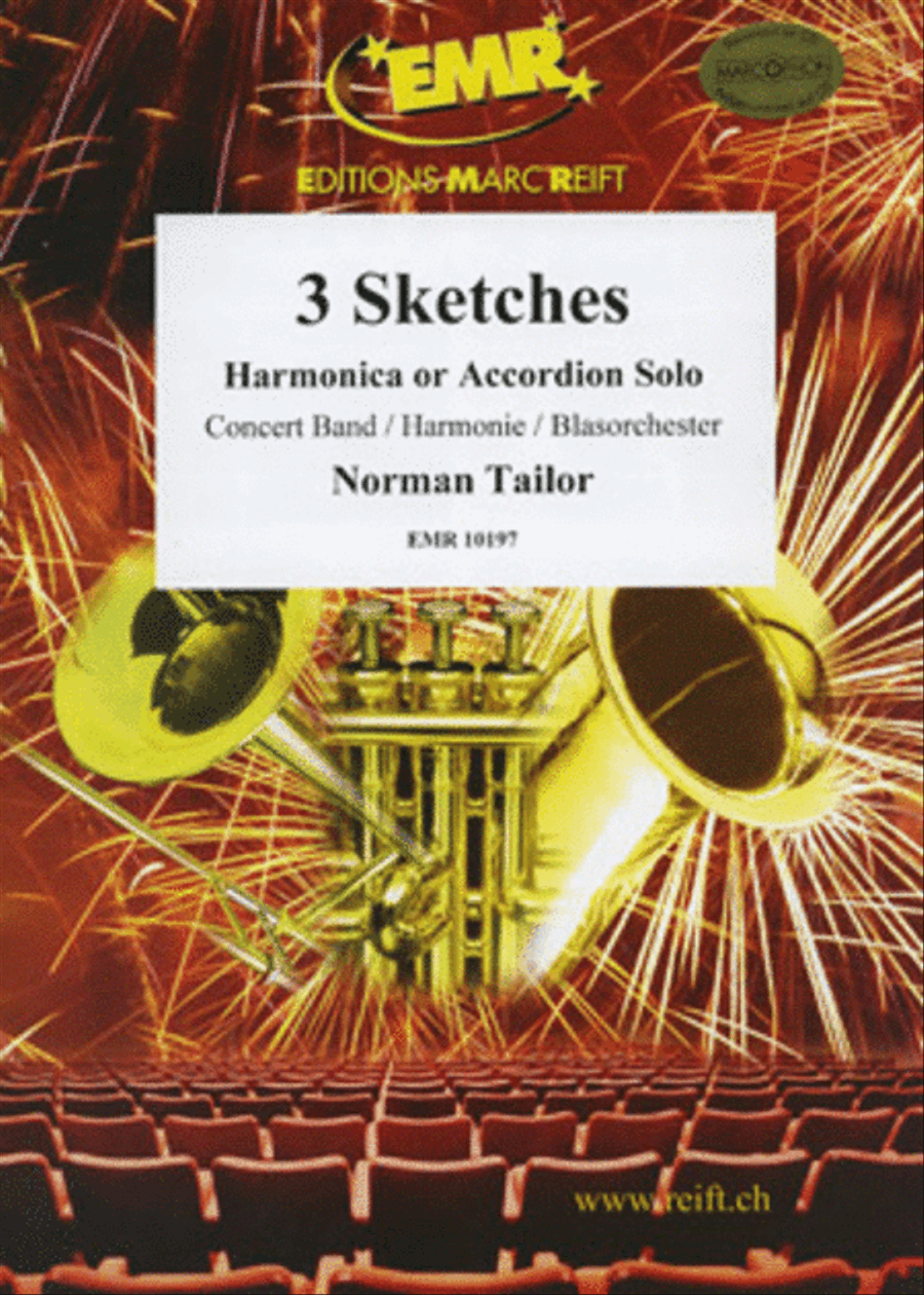 3 Sketches 3 Sketches Concert Band scores gallery preview page 1