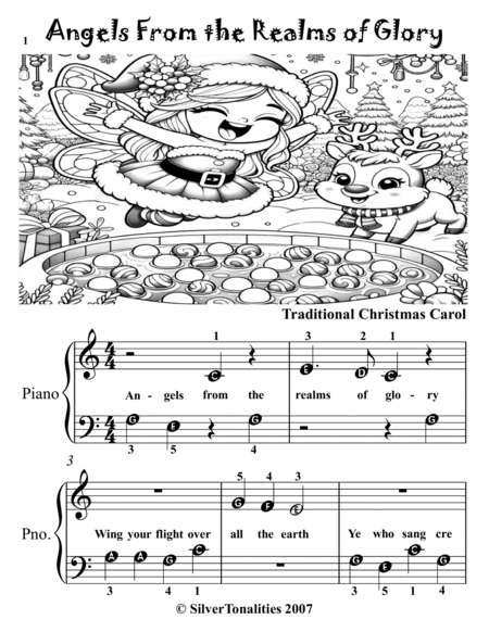 Star of the East and the Carols of Christmas for Beginner Piano
