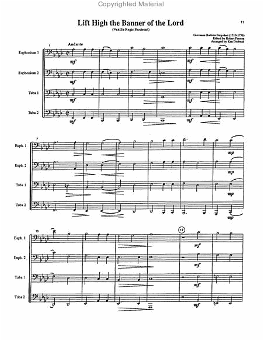 Renaissance Choral Music Choir scores gallery preview page 6