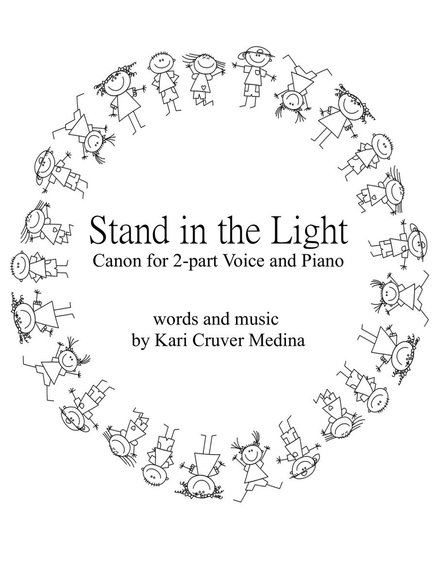 Stand in the Light Piano, Vocal, Guitar scores gallery preview page 1