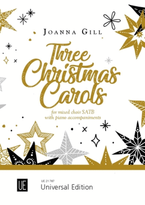 Book cover for Three Christmas Carols