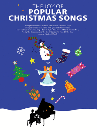 Book cover for The Joy of Popular Christmas Songs