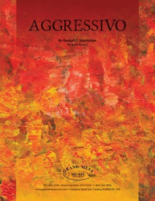 Book cover for Aggressivo Cb2 Score