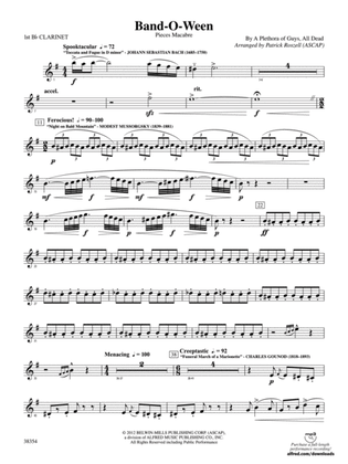 Band-O-Ween: 1st B-flat Clarinet