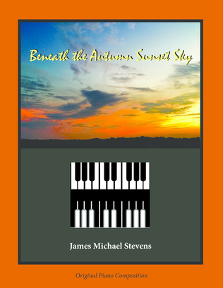 Book cover for Beneath the Autumn Sunset Sky