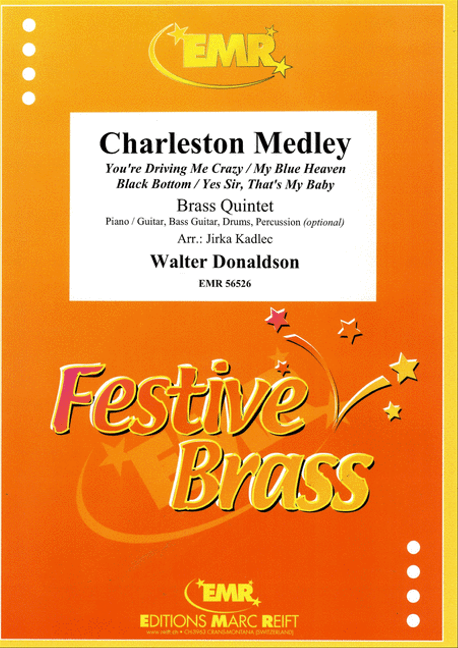 Charleston Medley Brass Quintet scores gallery preview page 1