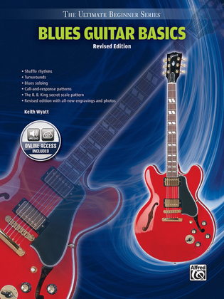 Book cover for Ultimate Beginner Blues Guitar Basics