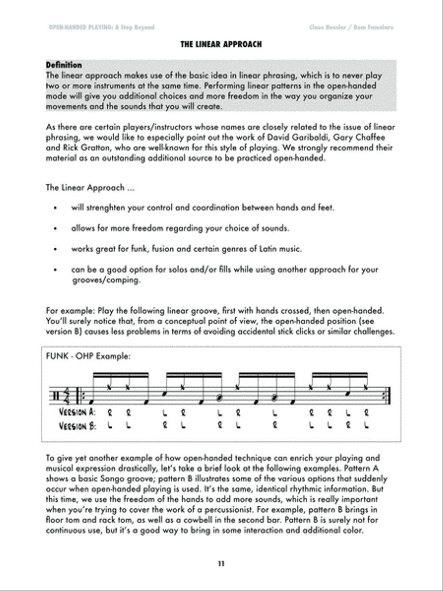 Open-Handed Playing, Volume 2 Percussion scores gallery preview page 5