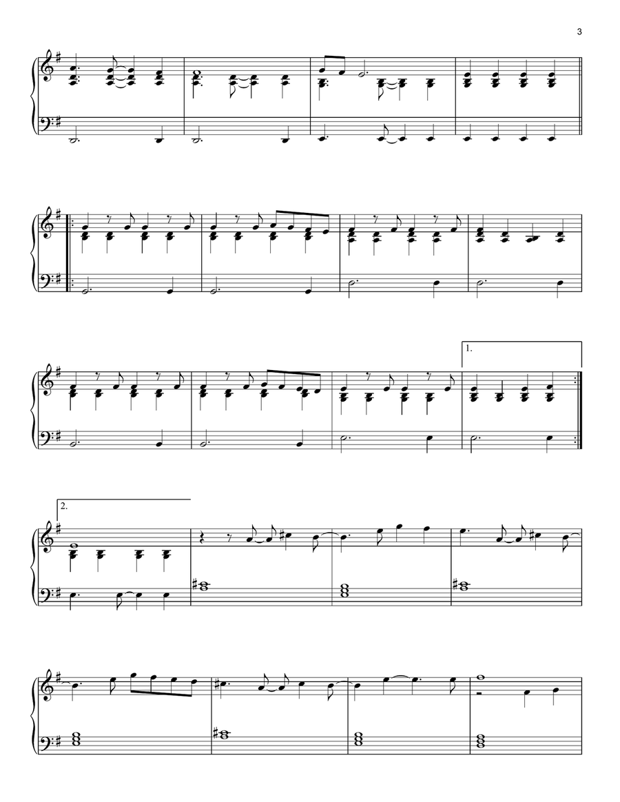 Kabhi Khushi Kabhie Gham (from the Netflix series Bridgerton) Piano Solo scores gallery preview page 3