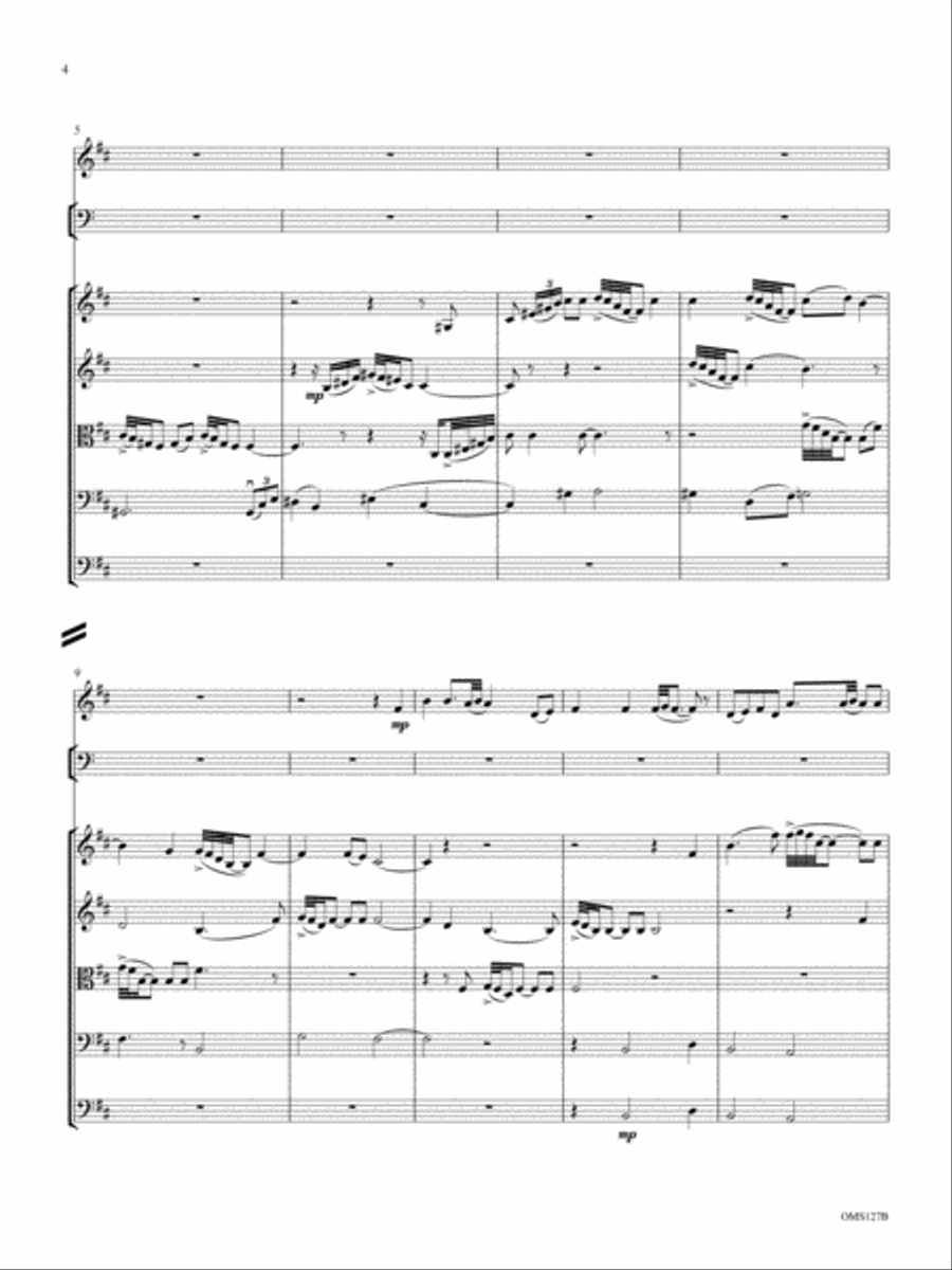 Still Life with Melon & Sand (from Summer Suite) String Orchestra scores gallery preview page 4