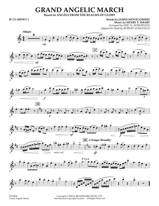 Grand Angelic March - Bb Clarinet 1