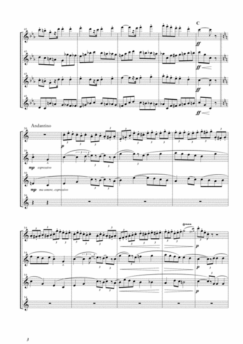 "L'Arlesienne Suite No. 1" for Flute Quartet image number null