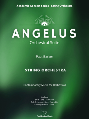 Book cover for Angelus (String Orchestra)
