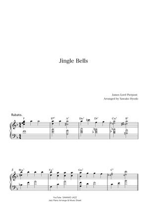 Book cover for Jingle Bells(jazz piano)