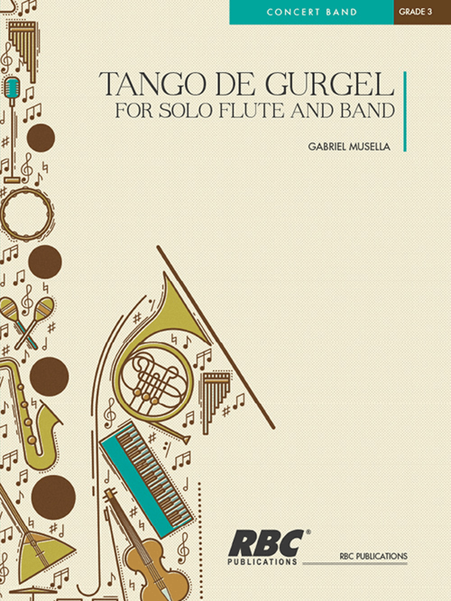 Tango De Gurgel (Score) Tango De Gurgel (Score) Concert Band scores gallery preview page 1