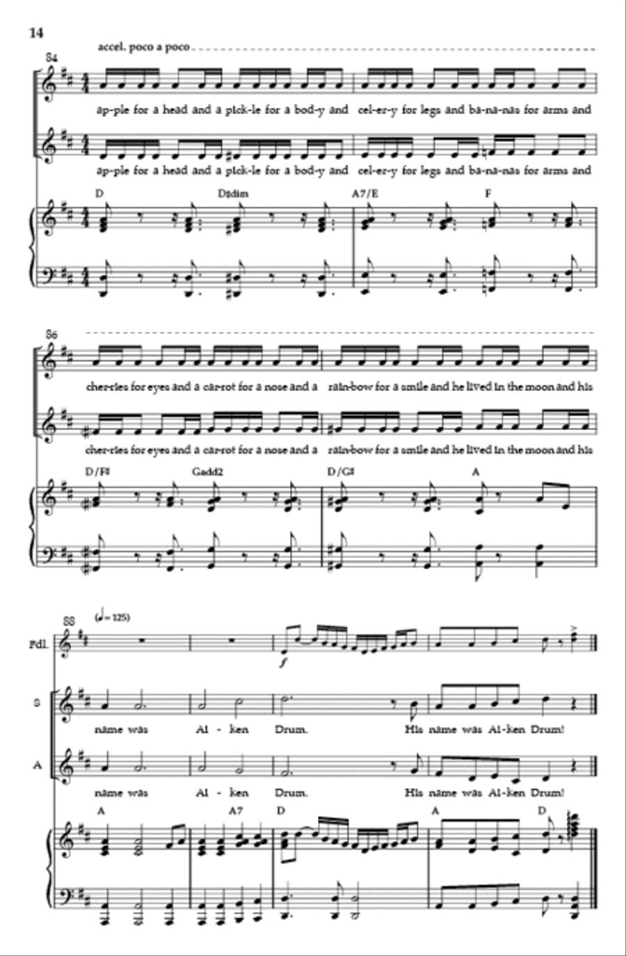 Aiken Drum Aiken Drum SA scores gallery preview page 13