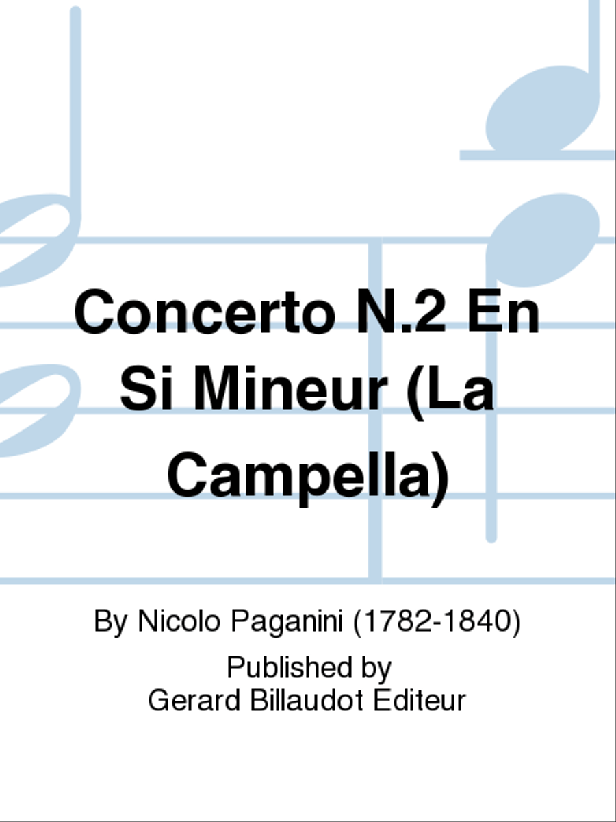 Concerto N.2 En Si Mineur (La Campella) Flute Solo scores gallery preview page 1