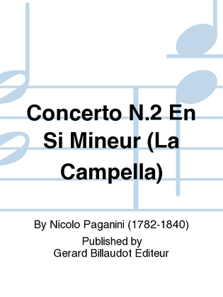 Concerto N.2 En Si Mineur (La Campella)