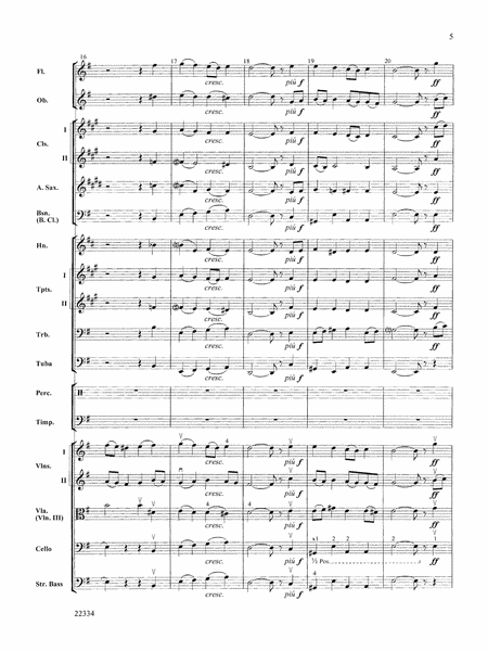 Symphony No. 5 "Reformation" (4th Movement): Score