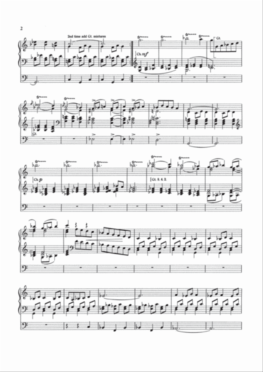 Toccata Organ scores gallery preview page 3