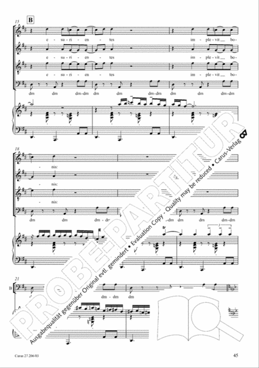 Magnificat Magnificat 4-Part scores gallery preview page 46