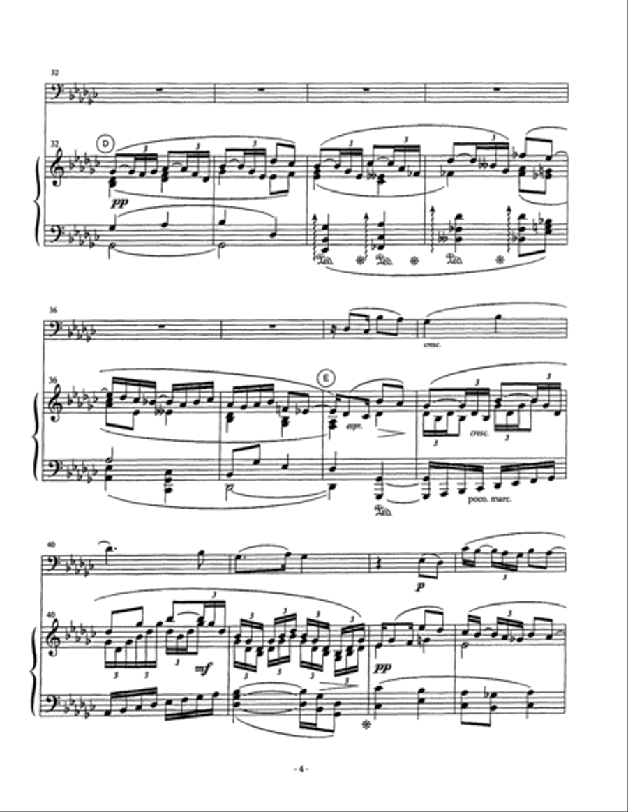 Two Strauss Songs Tuba scores gallery preview page 5
