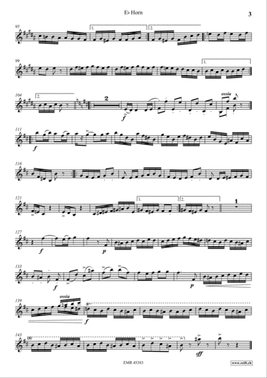 Zigeunerweisen Horn scores gallery preview page 4