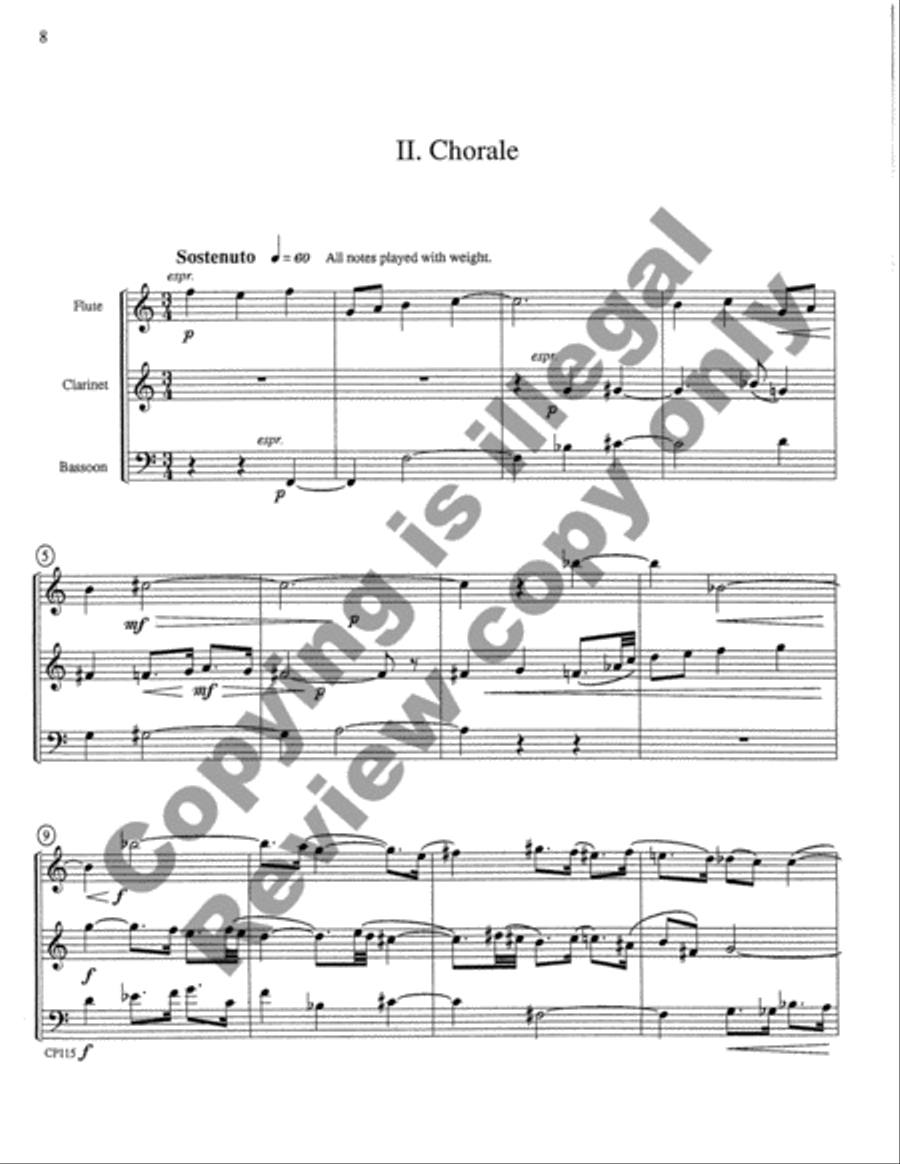 Woodwind Trio Woodwind Trio Woodwind Trio scores gallery preview page 5