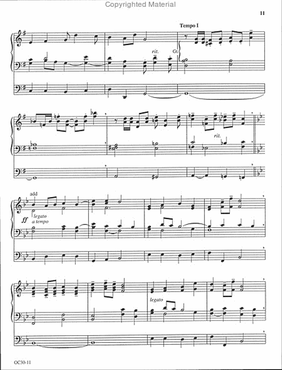 Three Epiphany Pieces Organ scores gallery preview page 3
