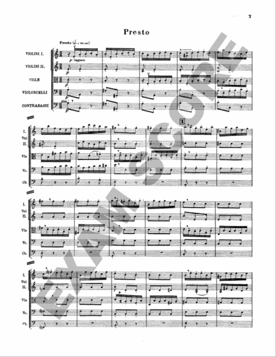Introduzione, aria, presto in a Violin Solo scores gallery preview page 6
