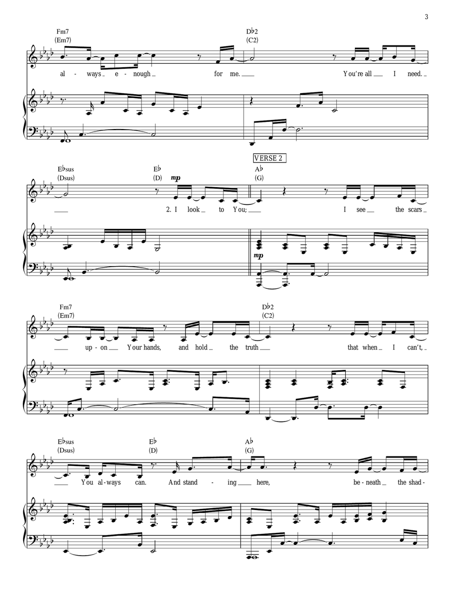 What Love Is This What Love Is This Piano, Vocal, Guitar scores gallery preview page 3