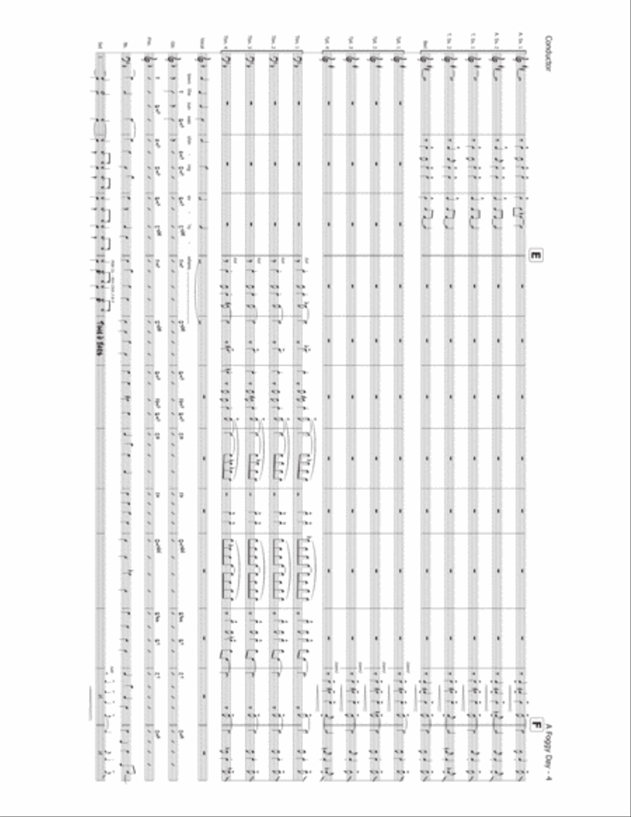 A Foggy Day (in London Town) Jazz Ensemble scores gallery preview page 5