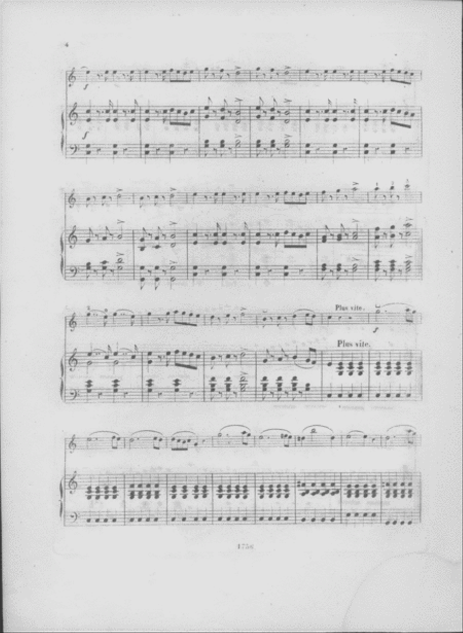 Moise Fantaisie Concertante pour Piano et Violon Flute scores gallery preview page 6