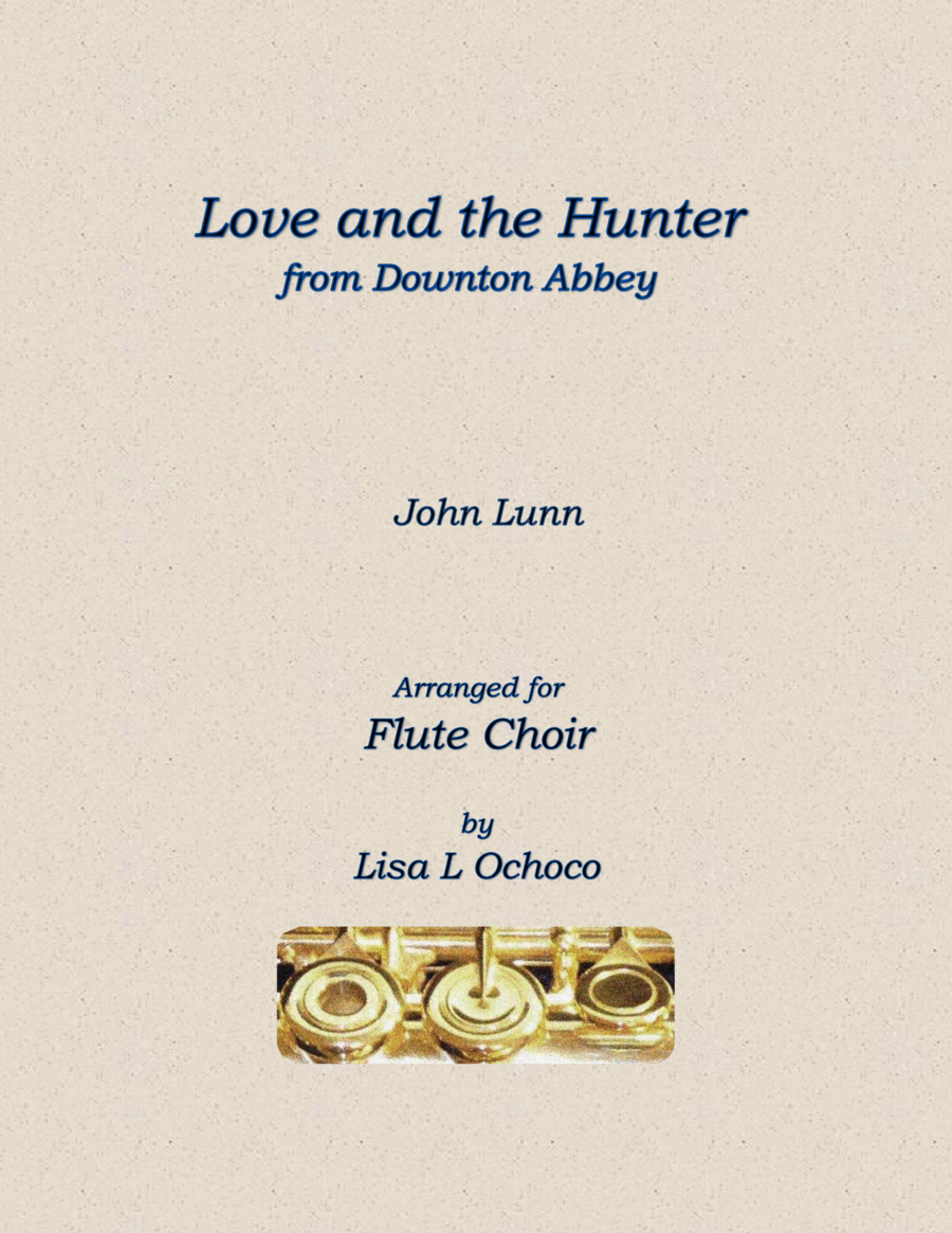 Love And The Hunter Flute Choir scores gallery preview page 1
