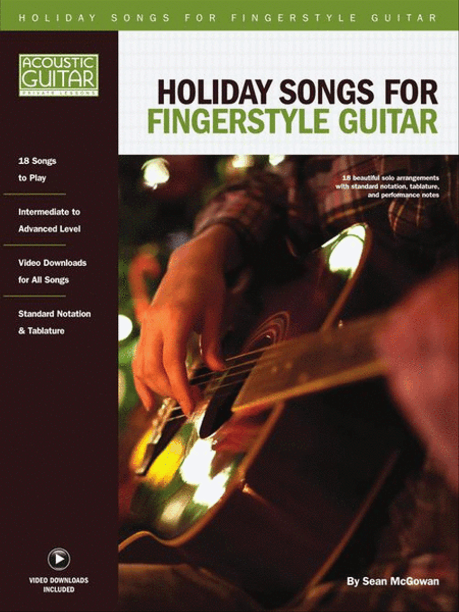 Holiday Songs for Fingerstyle Guitar Acoustic Guitar scores gallery preview page 2