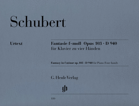 Franz Schubert: Fantasy F minor op. 103 D 940