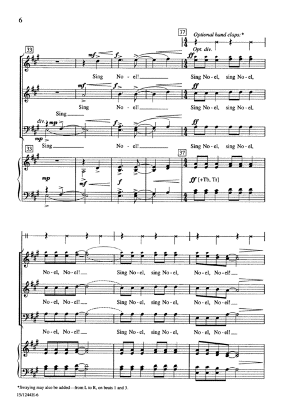 African Noel TTB scores gallery preview page 6