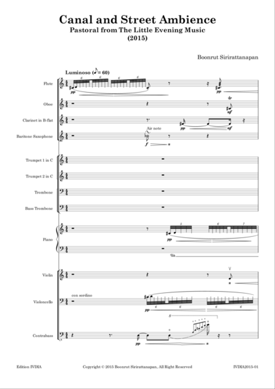 Pastoral for Ensemble Large Ensemble scores gallery preview page 4