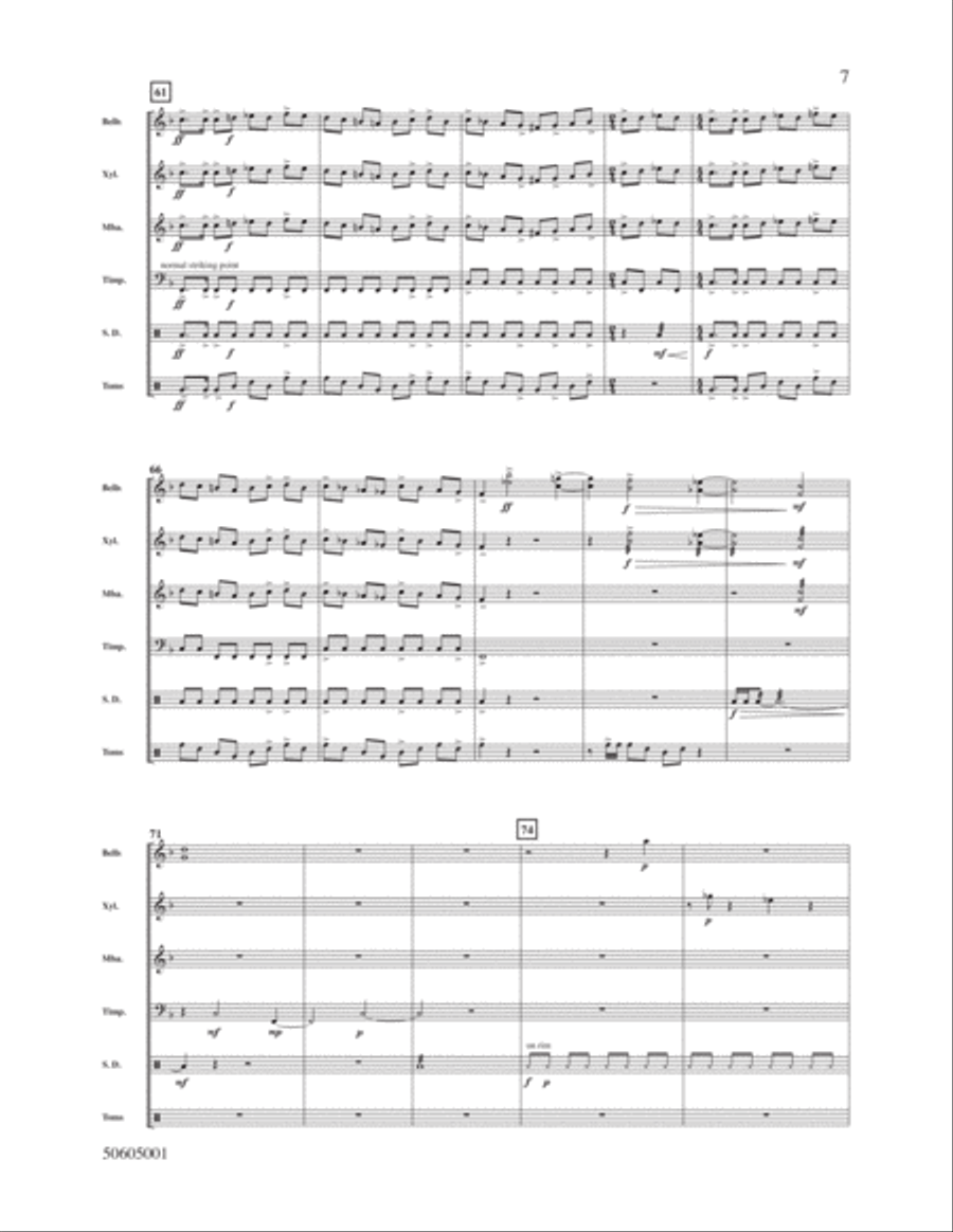 Running Wild! Running Wild! Chamber Music scores gallery preview page 5