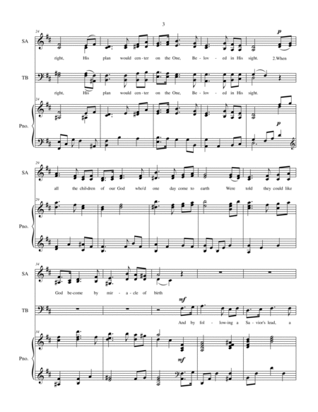 The Savior: A Sacred Cantata for SATB Choir with piano accompaniment image number null