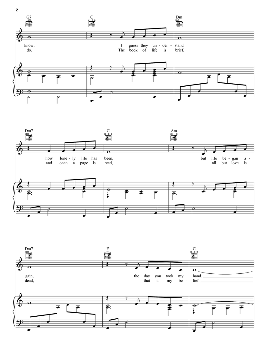 And I Love You So Acoustic Guitar scores gallery preview page 2