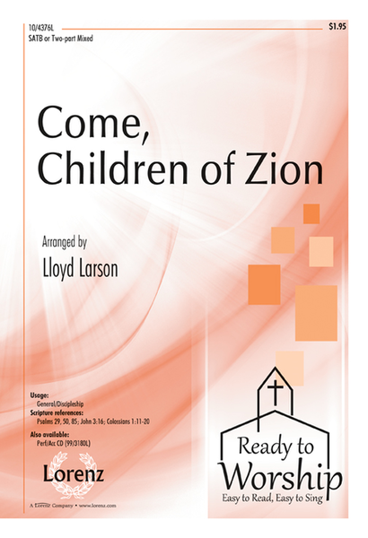 Come, Children of Zion image number null