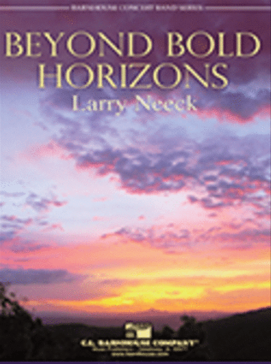 Beyond Bold Horizons Beyond Bold Horizons Concert Band scores gallery preview page 1