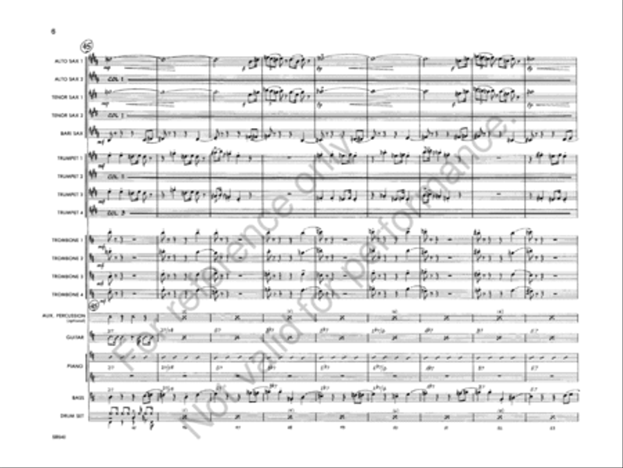 The Mad Grasshopper The Mad Grasshopper Jazz Ensemble scores gallery preview page 8