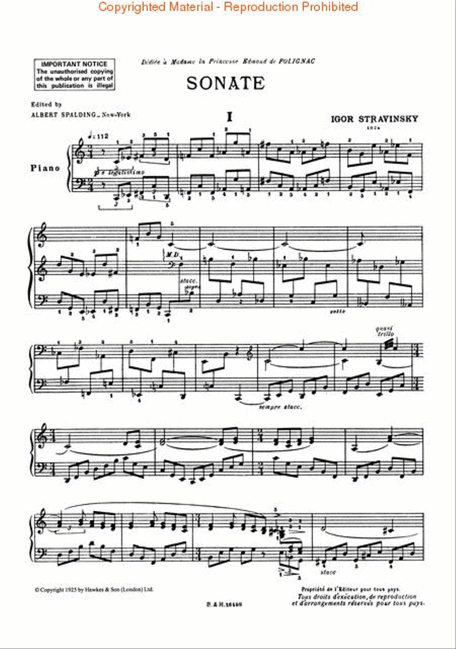 Sonata for the Piano Piano Solo scores gallery preview page 2