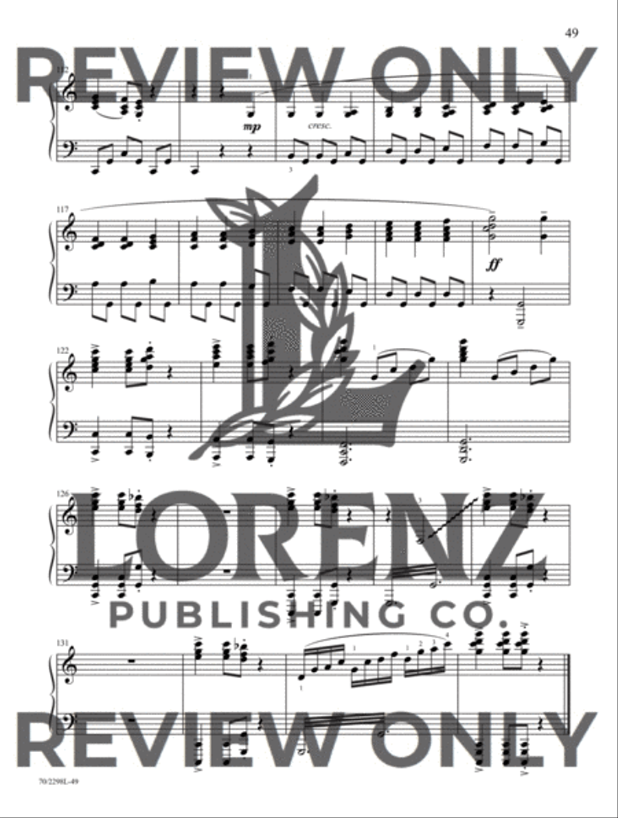 Artistry in Worship Piano Solo scores gallery preview page 21