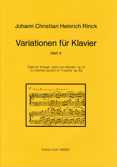 Variationen fur Klavier, Heft 2