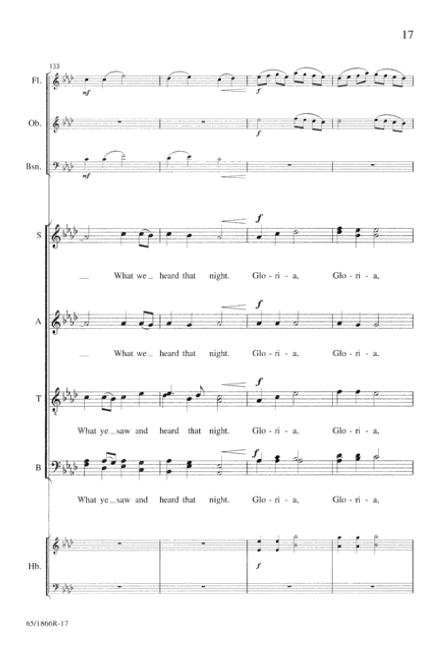 How Sweet the Sound How Sweet the Sound 4-Part scores gallery preview page 19