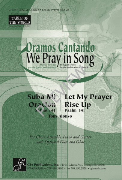 Suba Mi Oración / Let My Prayer Rise Up image number null