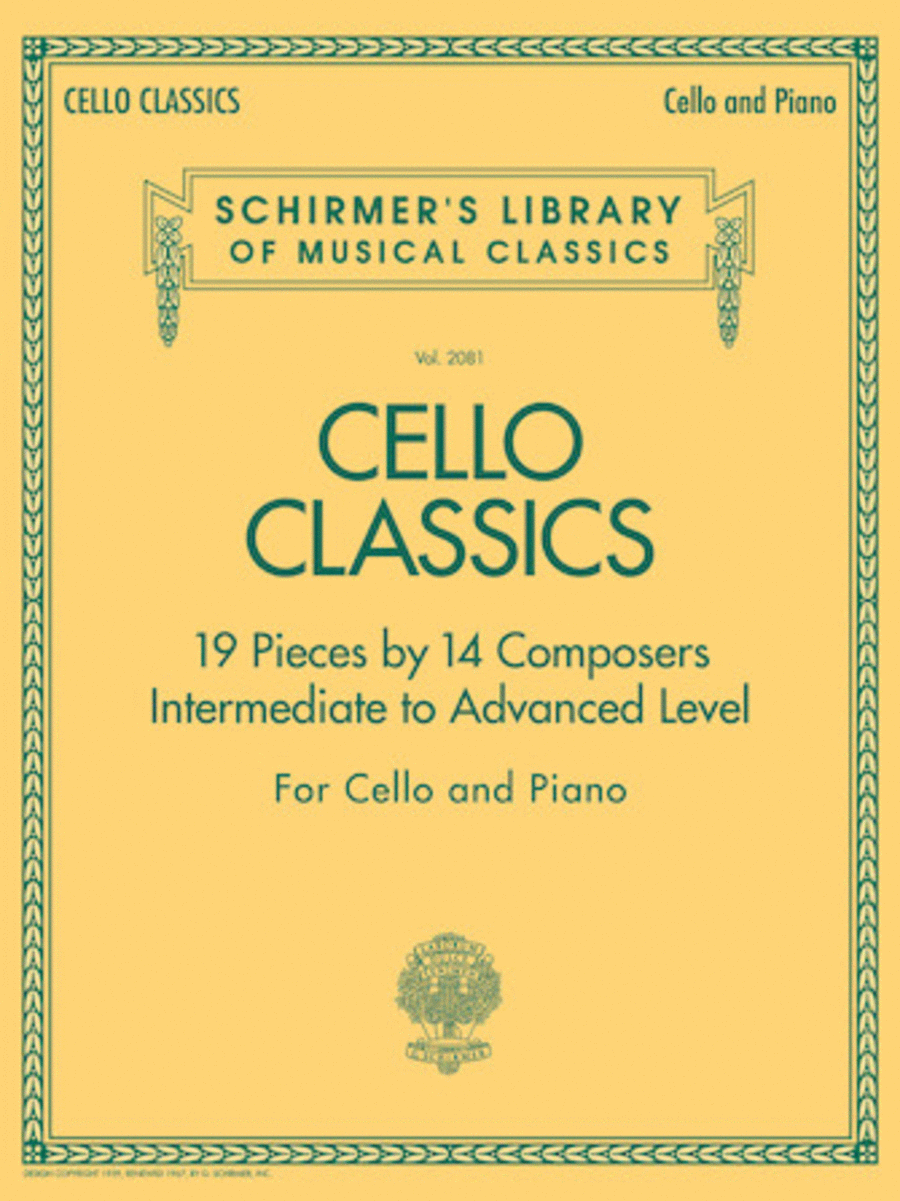 Cello Classics (Cello / Piano)